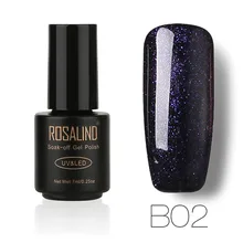 ROSALIND лак для ногтей хамелео Блестящий Гель-лак для ногтей УФ; светодиоды; ногти дизайн ногтей Гель-лак vernis ongle горячая распродажа