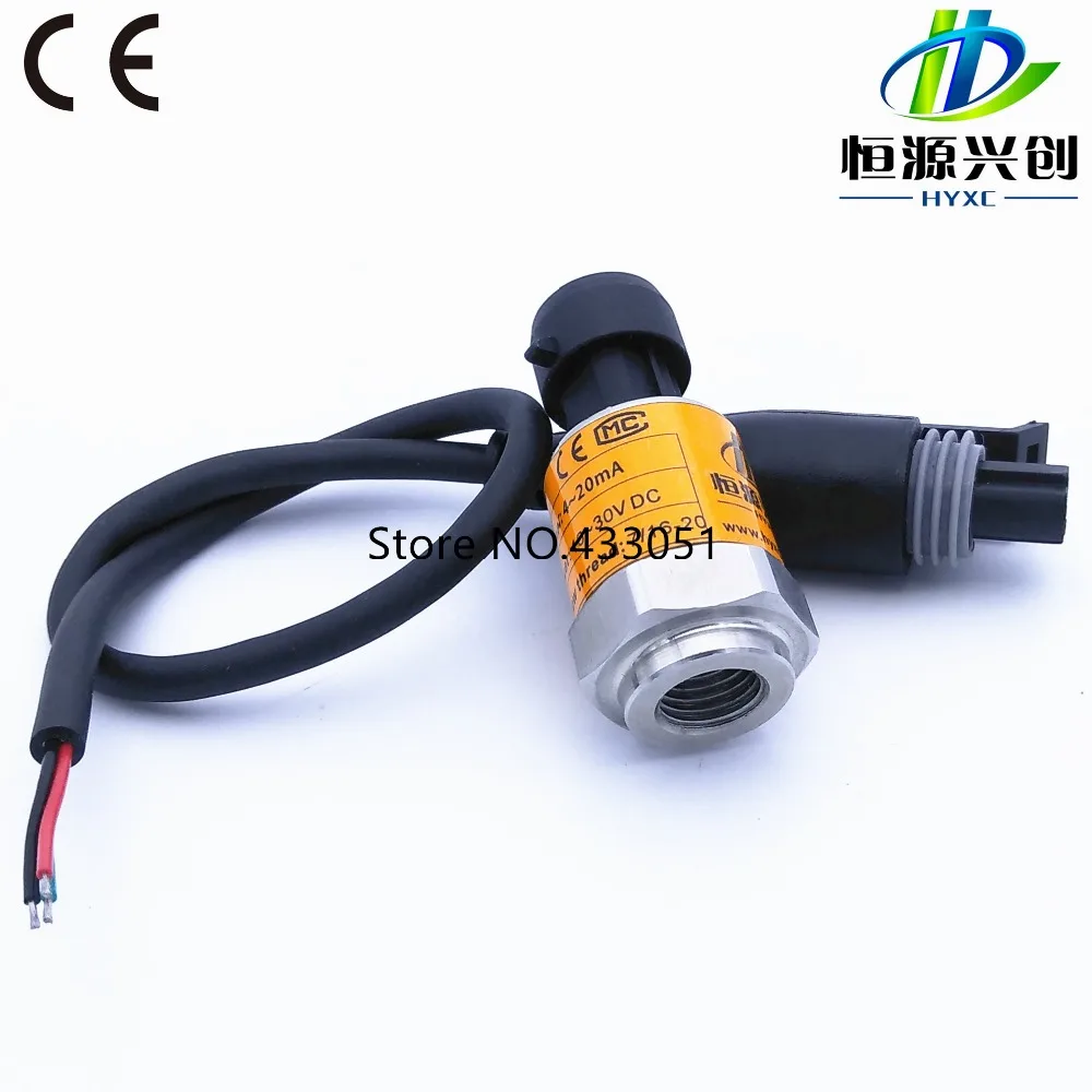 Free shipping; DC 5V G1/4;NPT1/4;1/8NPT Pressure Transducer; Accuracy 1%FS; Transmitter Sensor Stainless Steel Oil Air Water