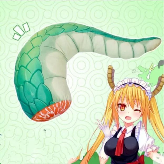 

Dragon Maid Cosplay Mask Mens Cosplay Tohru Dragon Tail Pillow Cushion Gift Drop Ship