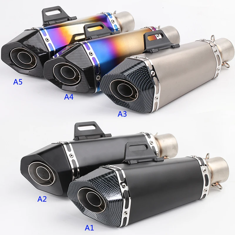 Moto rcycle глушитель выхлопной трубы akrapovic escape moto с DB убийца для gsr750 er6n cb1000r 400NK MT07 cbr650f sv650 без шнуровки