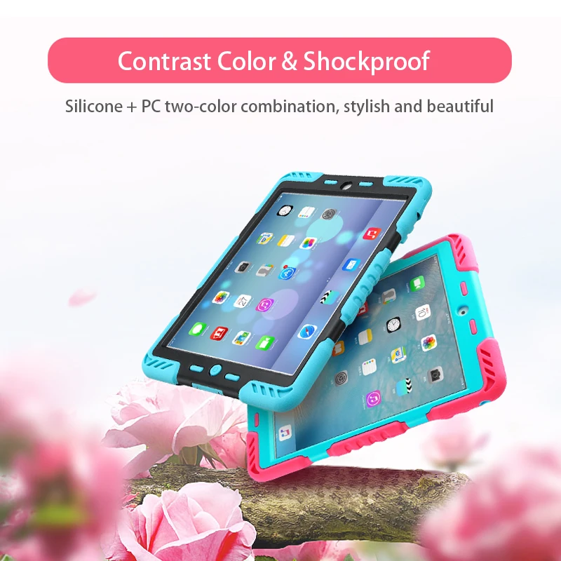 Shockproof Heavy Duty Case For New iPad 2018 2017 Pro 9.7 iPad Air 2 case (1)
