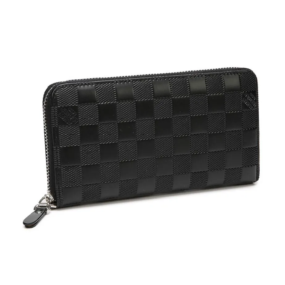 الرجال محافظ Carteira الغمد Portemonnee portefeuille Billeteras Cartera هومبر رجل محفظة Portfel portafogli طويل محفظة