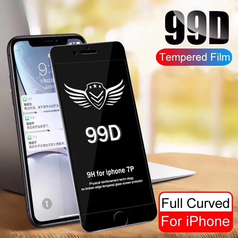 Защитное закаленное стекло для iphone 6 6s 8 plus XS max XR glass 7 x экрана на iphone|Защитные
