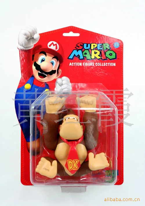 

Free Shipping Super Mario Bros Donkey Kong PVC Action Figure Collection Model Toy Doll 6" 14CM New in Retail Box SMFG213