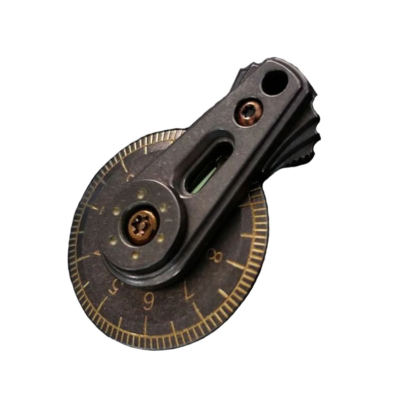 

Roller chain key chain round wheel rangefinder EDC measure instrument measure tape measuring instrument portable outdoor tool