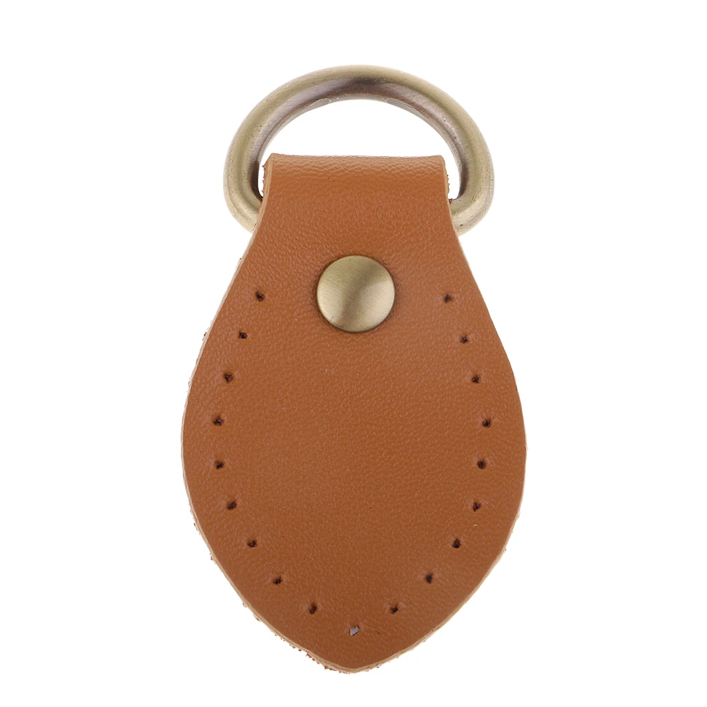 2pcs Sew on Leather Handle Buckles Tabs DIY Shoulder Bag Handbag Replacement