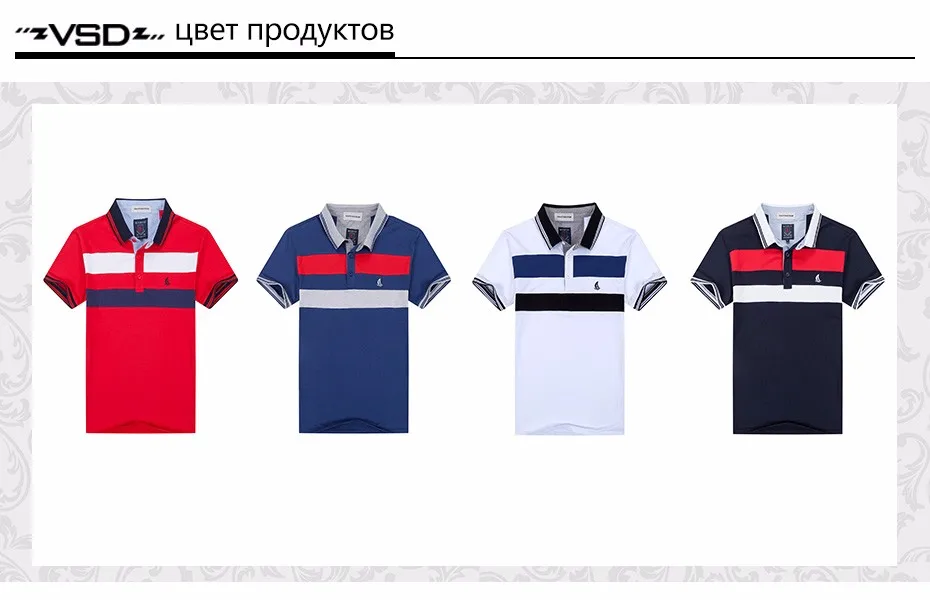 VSD Лето Playeras Хлопок Camisa Masculin Ralphmen Crocodile Поло Мужские Рубашки С Коротким Рукавом Известный Бренд мужская Homme Y6201