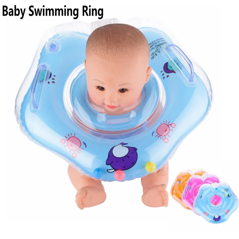 Swimming Pool Accessories Baby Neck Floats For Swim Rings Pools Piscine Floaties Trainer Inflatable Circles Bathing Baby Safety