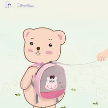 Детские ремни безопасности рюкзак рюкзаки для младенца для малышей и детей постарше прогулки Хранитель анти-потерянный мешок с вожжи-ходунки вожжи куртка из искусственной кожи для мальчиков и девочек