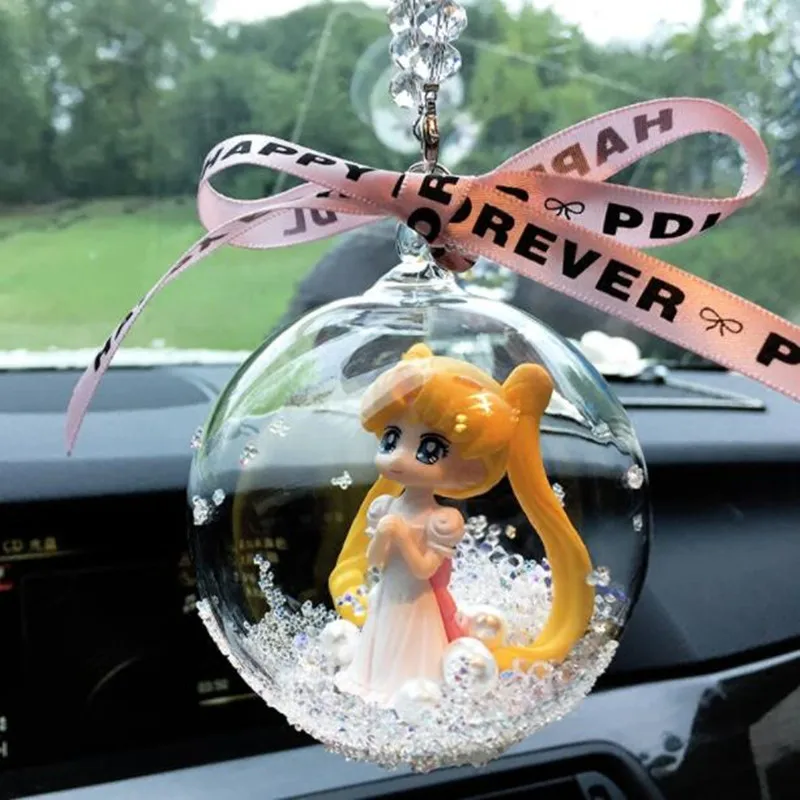 

CXZYKING Anime Cartoon Sailor Moon Mars Venus Mercury Version PVC Action Figure Model Toys Dolls Car Pendant With Gift Box