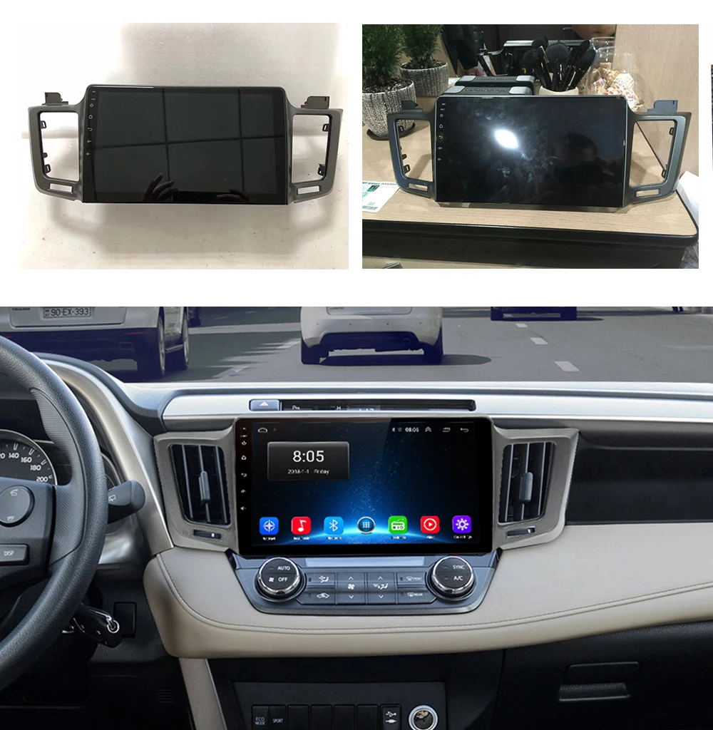 ZaiXi 2 Din Автомобильный мультимедийный плеер Android 9 авто радио для Toyota RAV4 2013~ DVD gps 8 ядер 4 Гб+ 32 Гб Bluetooth WiFi HD