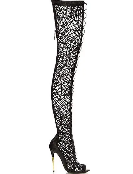 sandalia over the knee