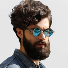 Round metal frame+HD Polarized+UV400 Protection 2017 latest Brand High Quality Design Sunglasses Driving Eyewear gafas de sol