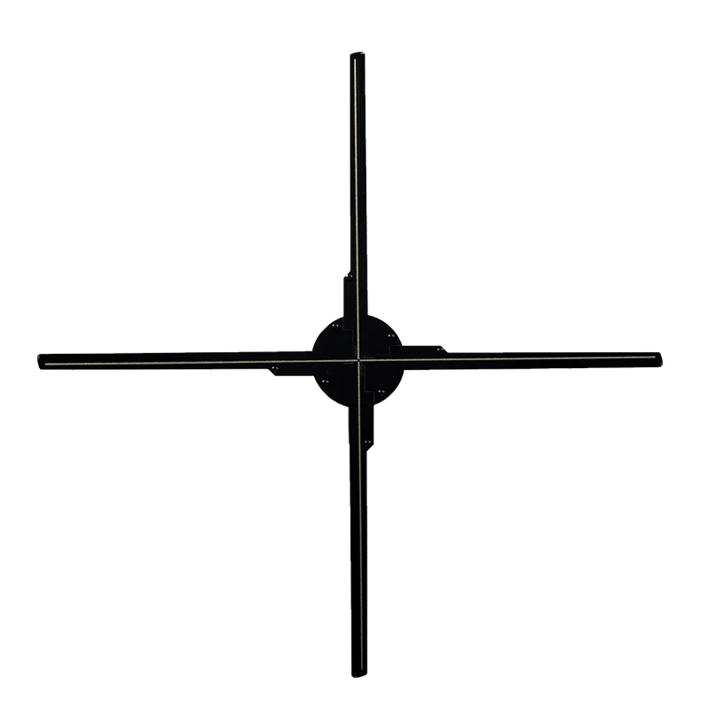 AC 100 - 240V Holographic Display LED Fan Advertising Machine Advertising Lights for Exhibition / Party Commercial Lighting