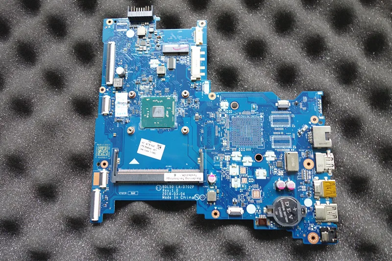 Подходит для материнской платы HP 250 G5 854944 601 001 SR2KN N3060 BDL50 LA D702P DDR3 материнская плата