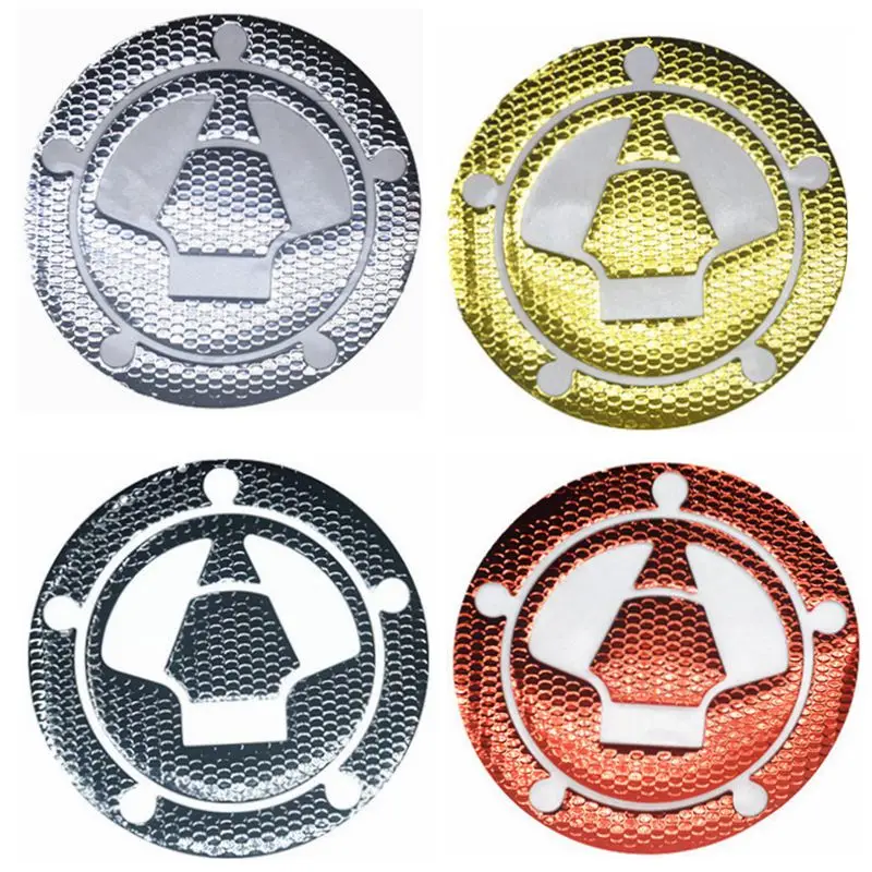 Universal Motorcycle  Fuel Gas Oil Cap Tank Pad Tankpad Protector Sticker Cover 636 ZX6R ZX10R Z800 EX300/250 ZXR400