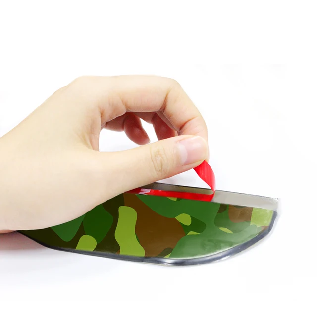 Universal Flexible PVC Camouflage Rearview Mirror Rain Shade Rainproof Blade Car Back Mirror Eyebrow Rain Cover 2Pcs Car Styling