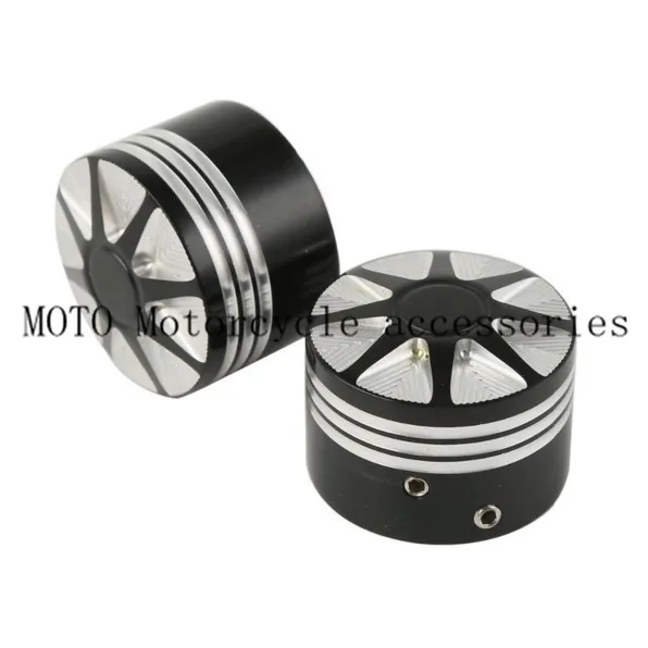 Передняя ось мотоцикла Гайка Крышка Болт Комплект для Harley Touring Softail FLTR Edge Cut