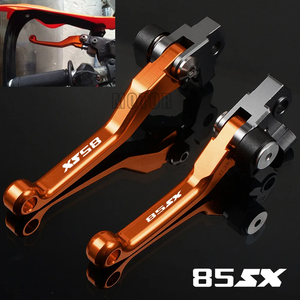 Для KTM 85SX 85 SX 2003-2011- CNC алюминиевый двигатель мотоцикла DirtBike Dirt Pit Bike Мотокросс Pivot Рычаги Тормозная система сцепления