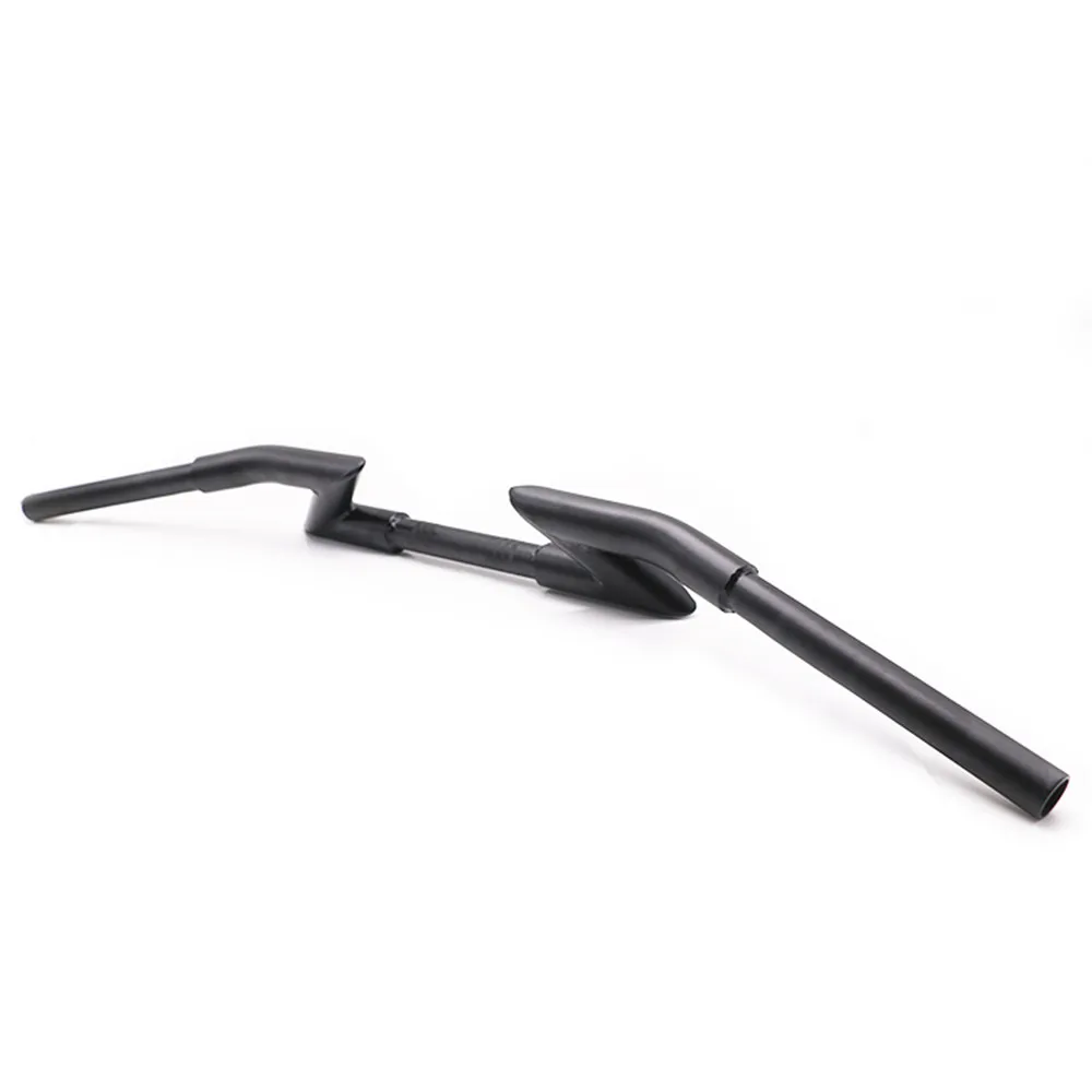 Рукоятка для мотоцикла Хромовая/черная насадка на руль 1 дюйм Harley Custom Chopper Softail Dyna