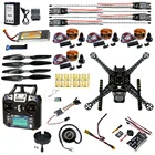 Cheap Full Set DIY FPV Drone Kit S600 4 axis Aerial Quadcopter Pix2.4.8 Flight Control GPS 7M 40A ESC 700kv Motor FS-I6 TX RX Battery