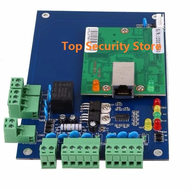 Web.2001 RS485 Network TCPIP Web-based Rfid Wiegand Access Controller Board with Software-5