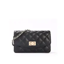 Fashion wave Korean women messenger bags clamshell diamond pattern chain bag interpretation of low-key luxury shoulder bags