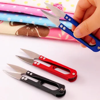 

3PCS Metal U-shape Fabric Scissor DIY Cutting Sewing Scissors Shears Cross Stitch Embroidery Tailor's Scissor Thread Trimmer