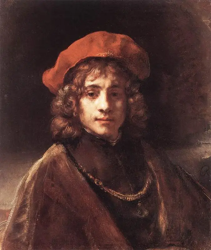 

100% handmade Oil Painting Reproduction on linen canvas,titus-the-artist-s-son by Rembrandt Van Rijn,Rembrandt Oil Painting