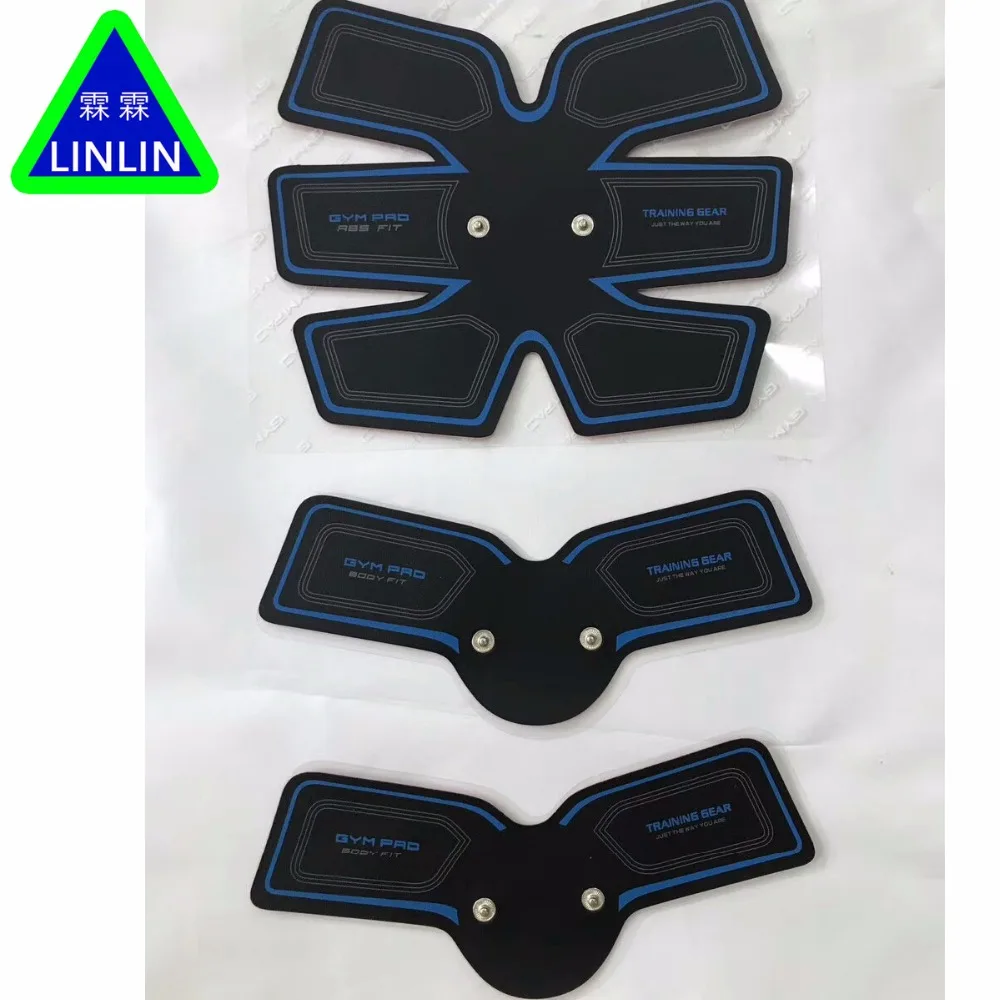 LINLIN Smart Electric Pulse Treatment Massager Abdominal Muscles Trainer Wireless Sports Back Pain Relief Exercise Fitness