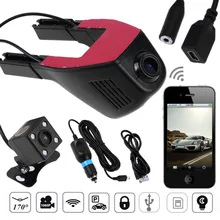 Mini WiFi Car DVR Camera Dashcam 1080P Digital Video Recorder 170 Degree G-sensor Motion Detection Dash Cam Camcorder for Auto full hd mini wifi car dvr camera dashcam 1080p video camera recorder 170 degree g sensor night vision motion detection dash cam