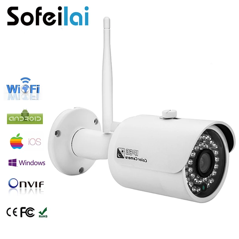 Suofeilai 1080 P HD WiFi Беспроводной IP Камера P2P открытый Водонепроницаемый инфракрасный