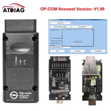 OBD2 V1.78 V1.95 V1.99 прошивка OP OM для O* pel автомобильные инструменты для диагностики считыватель кодов автомобилей код сканер реальный pic18f458 OP COM