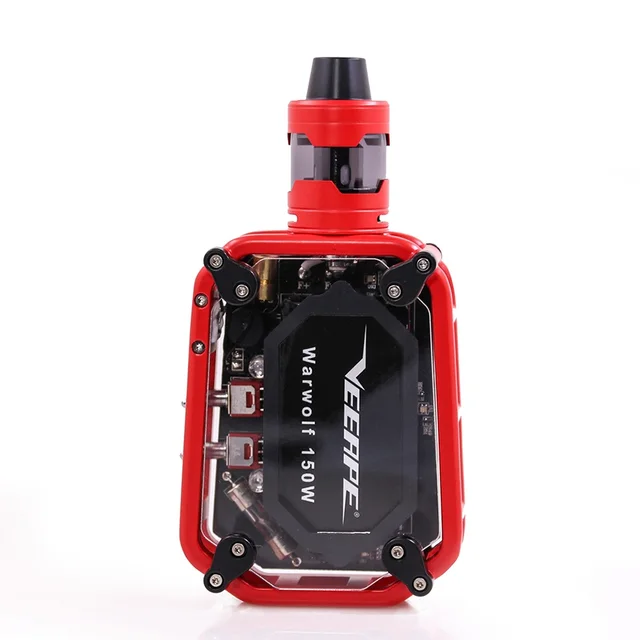 Original Veeape warwolf 150w Vape Kit With 5pcs 0.3ohm coil head