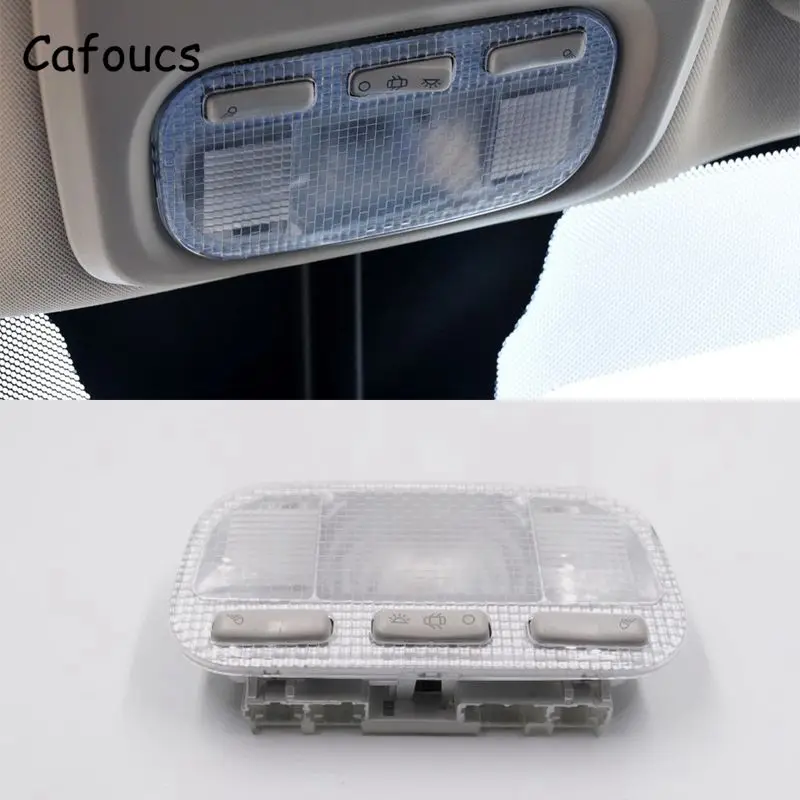 Cafoucs автомобильный светильник для чтения peugeot 301 307 308 408 3008 для Citroen C5 C3-XR sega Elysee интерьерная купольная лампа