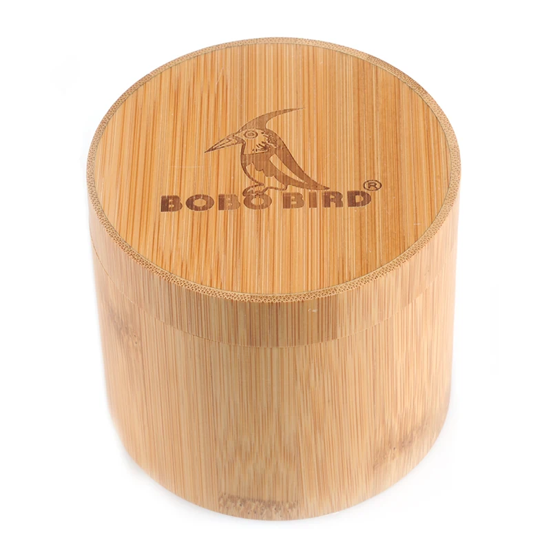 BOBO BIRD Luxury Stylish Men Watch Wood & Stainless Steel Band Chronograph Timepiece Relogio Masculino In Wood Gift Box L-R25