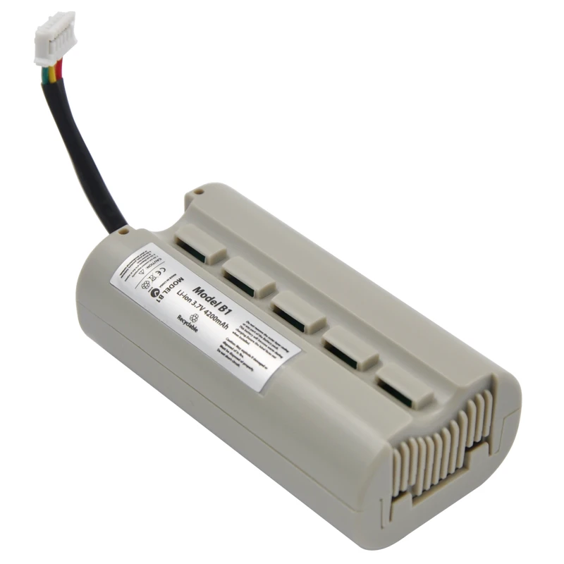 Puro para um Tectra Mini Rádio Bateria Recarregável Packs Evocar-1 Vl-61114 Substitui 101a0 b1
