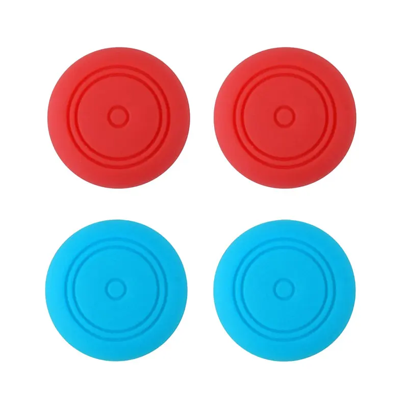 4pcs Joystick Thumb Grip Stick Rubber Silicone Caps Covers for Nintendo