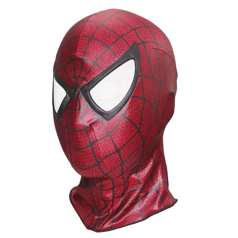 

Wholesale Halloween Party Spandex Spider Man Masks Spiderman Face Black Mask for Birthday Gifts