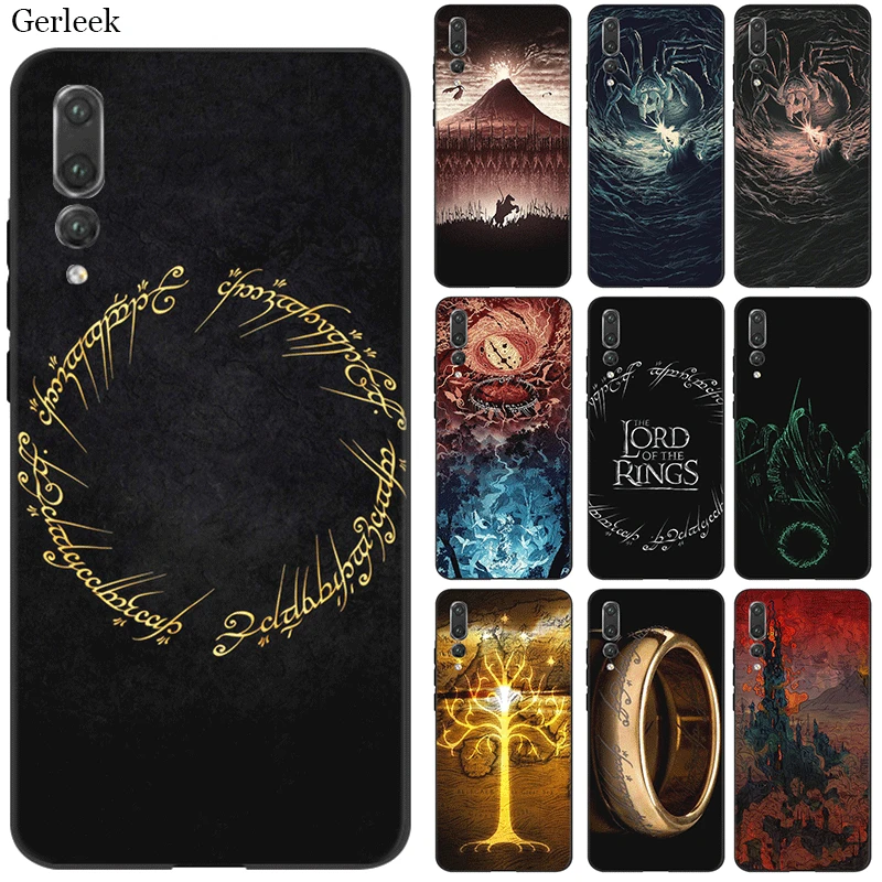 

Desxz Silicone Cell Phone Case LORD OF THE RINGS For Huawei P9 P8 P10 P20 P30 Lite Pro P Smart Hard Cover Bag