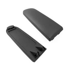 Nero Auto Centro di Cuoio Console Bracciolo Box Cover per VW Golf 4 Jetta Bora Mk4 GTI R32 Beetle Octavia PASSAT b5 Polo 6R