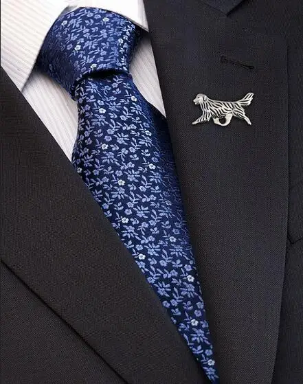 

Drop shipping-Golden Retriever movement brooch,Male Fashion Brooch,Gift brooch for him,Pet lovers Gift Idea