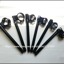 1 пара 35mm37mm51mm руль мотоцикла гоночный Регулируемый зажим cnc на Ons вилка Руль Ручка Бар Кафе Гонщик мото