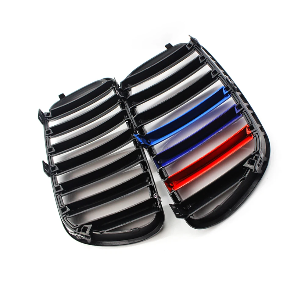 M цвет матовый черный передний бампер решетка для BMW E83 X3 LCI 07-10 подтяжку лица GZ. A E83 XK L/LM/YM