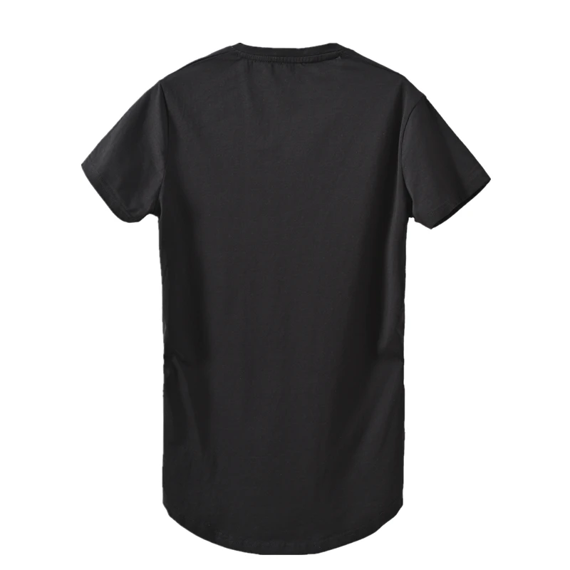 2019 Undertale Palace Quality Leisure Big V-neck Pure Color Code Irregular Cultivate One's Morality Men's Short Sleeve T-shirt 2019 Undertale Palace Quality Leisure Big V-neck Pure Color Code Irregular Cultivate One's Morality Men's Short Sleeve T-shirt