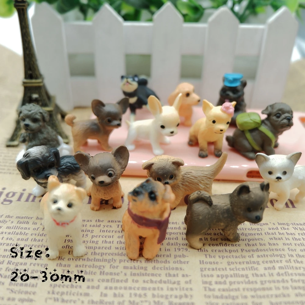 

Kawaii Dog set resin cabochon for decoration DIY
