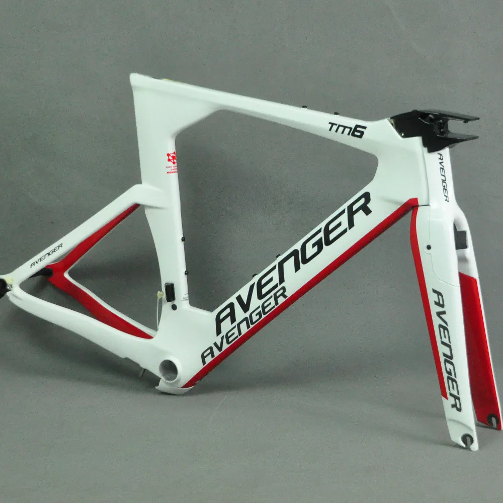 Carbon Fiber T800 Time Trial Frameset TT Triathlon Bicycle Bike Frame