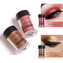 New Focallure Single Color Loose Eyeshadow Powder Pigments Shining Shimmer Glitter Minerals White Red Brand Eye Shadow maquiagem