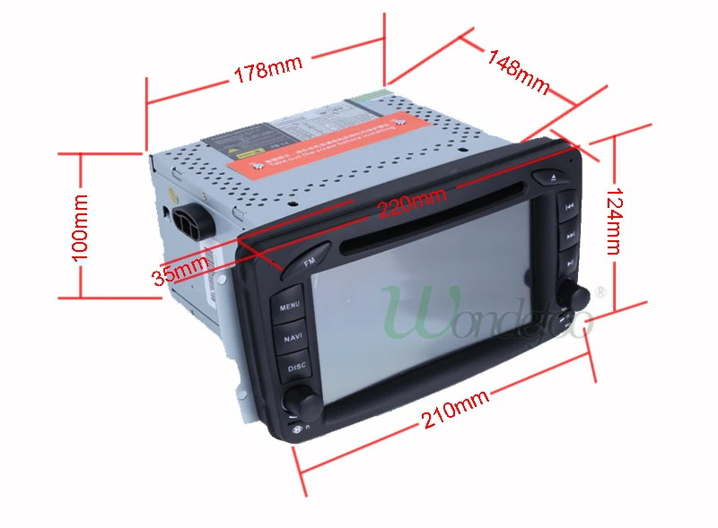 Best For Benz CLK W209 W203 W168 W208 W463 W170 Vaneo Viano Vito E210 C208 Car DVD player with GPS Radio stereo two DIN Audio USB STW 15