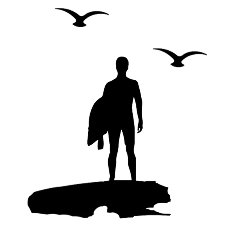 11.8CM*13.8CM Fashion Beach Surfboards Extreme Fitness Sports Vinyl Car Sticker Decoration | Автомобили и мотоциклы